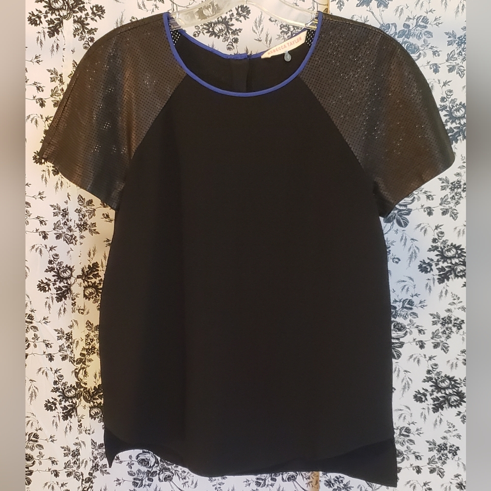 Rebecca Taylor short sleeve blouse